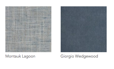 Fig Linens - Montauk Drapery Panels by Legacy Home - Wedgewood /lagoon