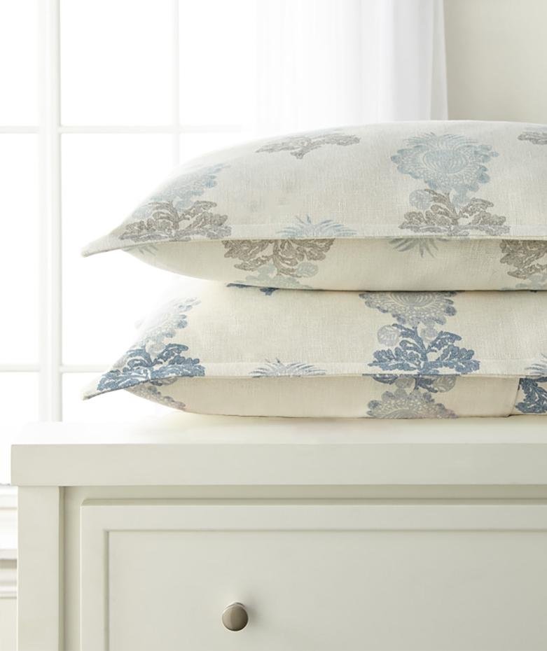 Legacy Linens - Aldith Bedding made by Legacy Home from Thibaut Chestnut Hill Collection Fabrics