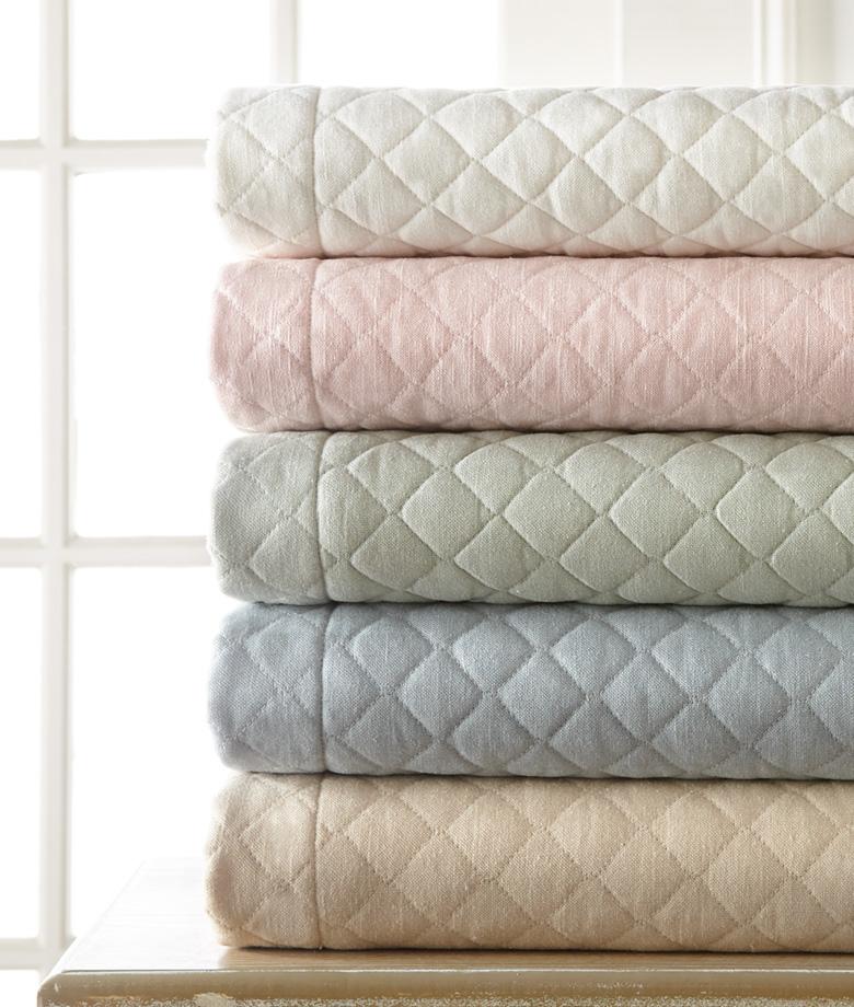 Jefferson Quilted Coverlet &amp; Shams by Legacy Home | Fig Linens
