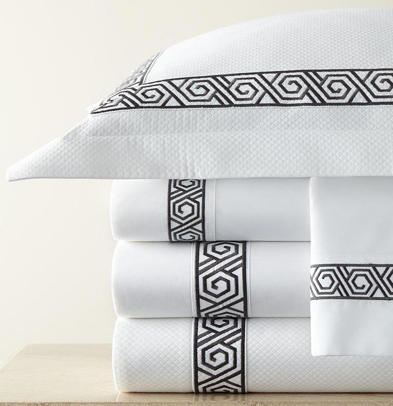 Santa Fe Embroidered Sateen Bedding by Legacy Home | Fig Linens