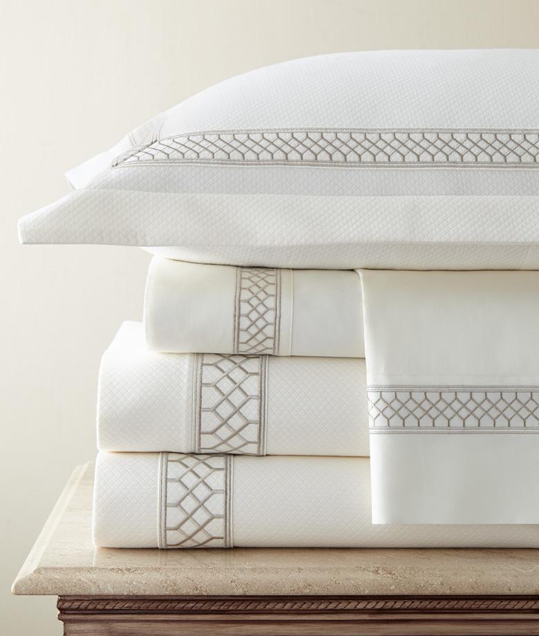 Langston Embroidered Bedding by Legacy Home | Fig Linens