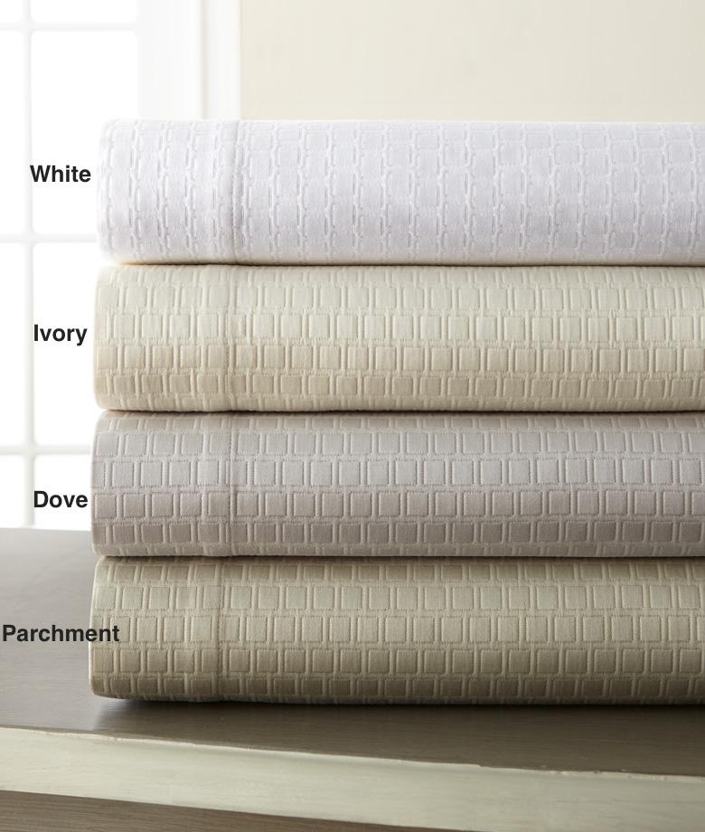 Fig Linens - Colorado Matelasse Bedding by Legacy Home - Colors