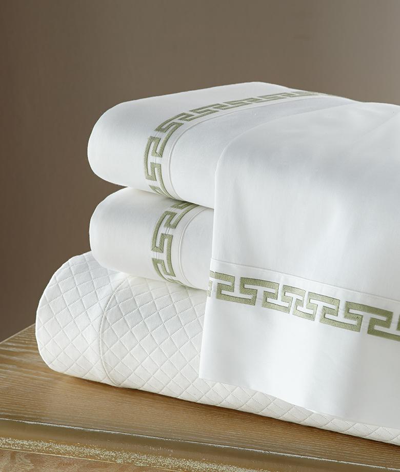 Athens Embroidered Bedding by Legacy Home | Fig Linens
