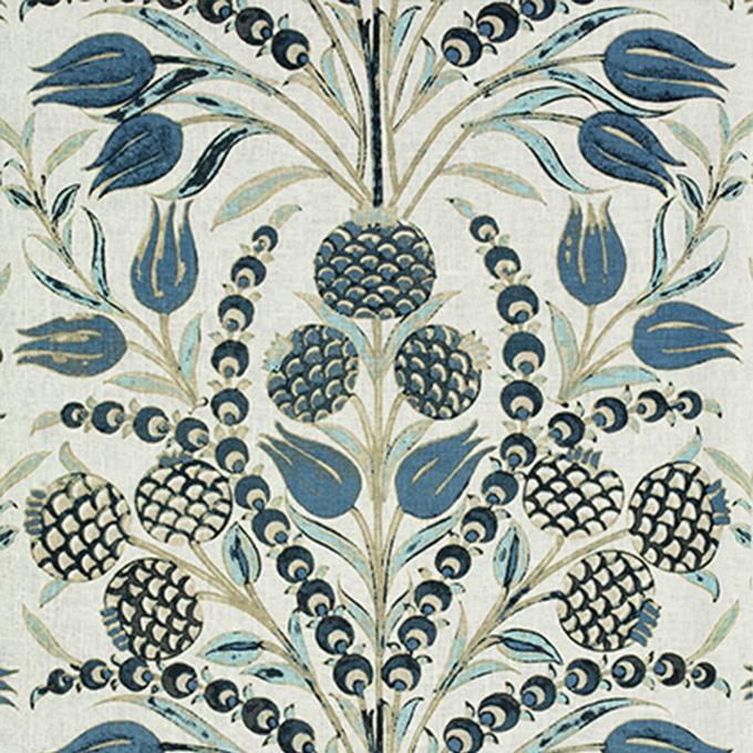 Cornelia Aqua/Blue Bedding by Legacy Home Bedding | Fig Linens and Home - Thibaut Fabric