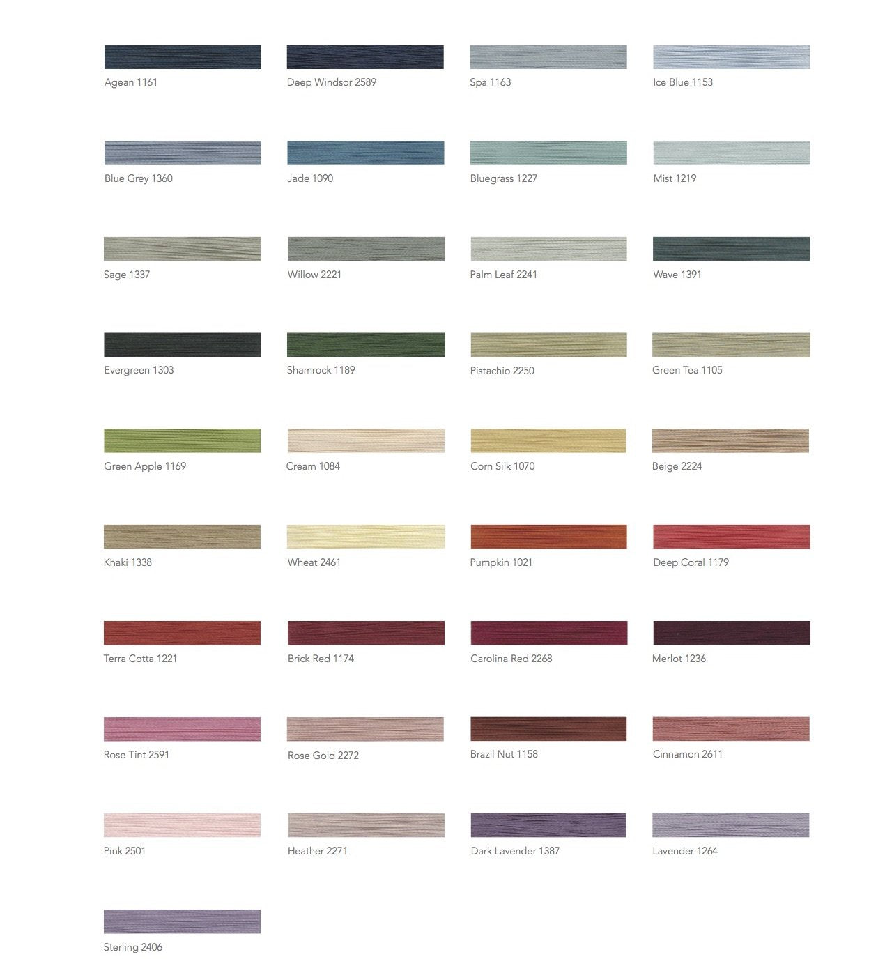 Fig Linens - Portofino Embroidered Sateen Bedding by Legacy Home - Thread Colors