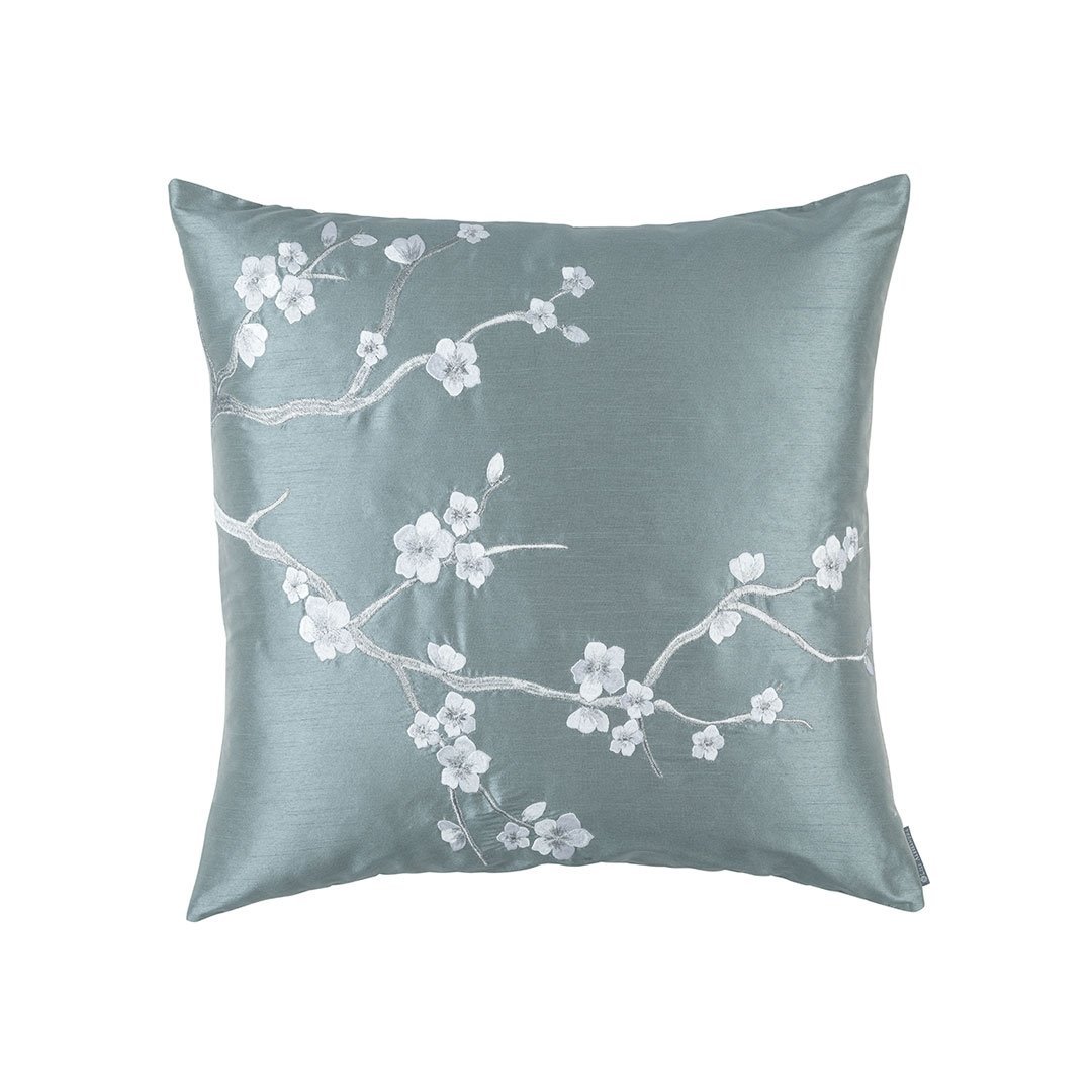 Fig Linens - Blue Blossom Pillows by Lili Alessandra