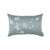 Fig Linens - Blue Blossom Small Lumbar Pillows by Lili Alessandra