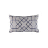 Fig Linens - Franco Grey Lumbar Pillow by Lili Alessandra