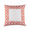 Franco White & Vermillion Euro Pillow by Lili Alessandra - Fig LInens