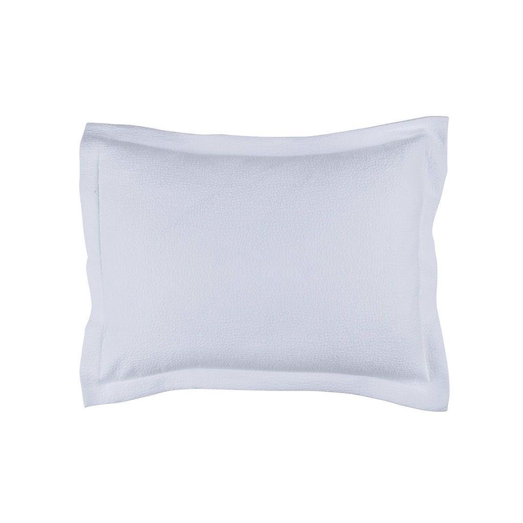 Fig Linens - Gigi White Matelassé by Lili Alessandra - Standard Pillow