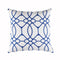 Magic White & Azure Decorative Pillow by Lili Alessandra