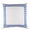 Fig Linens - Magic White & Azure Euro Pillow by Lili Alessandra