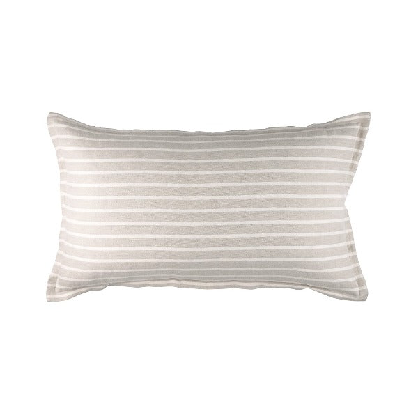 Meadow Natural & White King Pillow by Lili Alessandra | Fig Linens