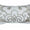 Fig Linens -Mozart White & Ice Silver Lumbar Pillow by Lili Alessandra