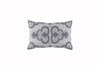 Fig Linens - Nina Grey Lumbar Pillow by Lili Alessandra