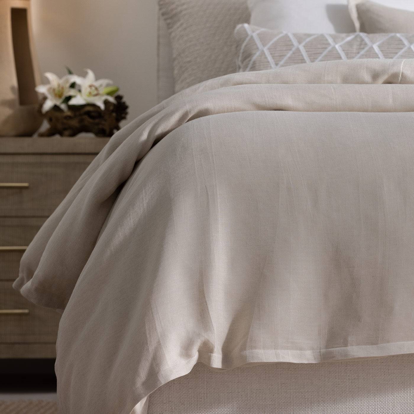 Rain Natural Bedding by Lili Alessandra | Fig Linens and Home