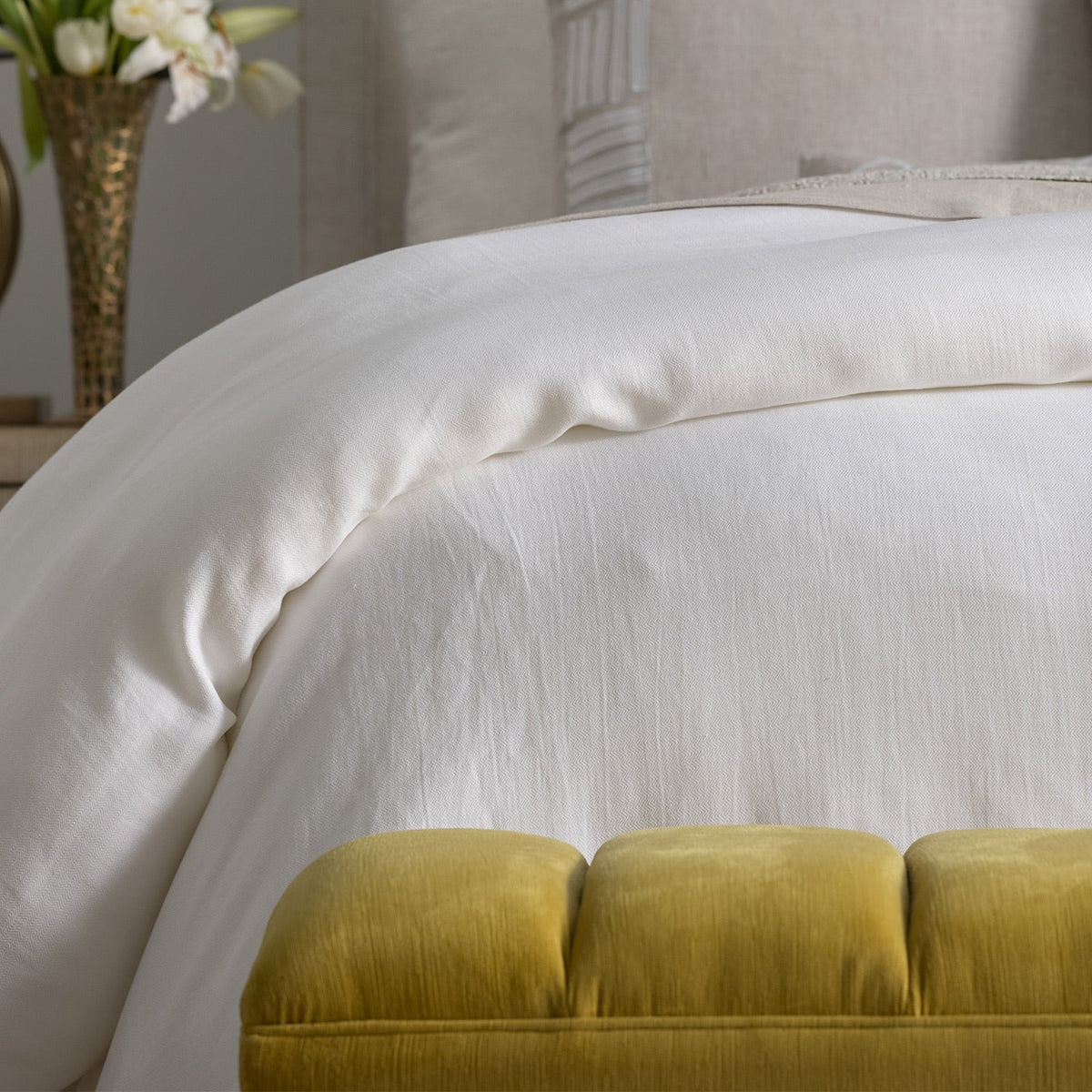 Rain White Bedding by Lili Alessandra | Fig Linens and Home