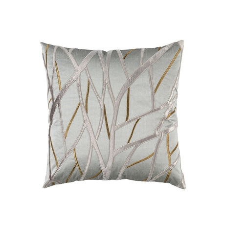 Twig Pewter Decorative Pillow by Lili Alessandra | Fig Linens
