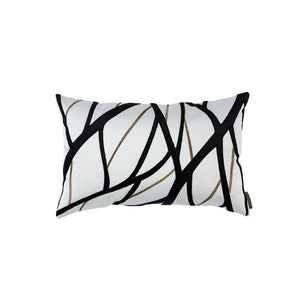 Fig Linens - Twig Small Lumbar Pillows by Lili Alessandra