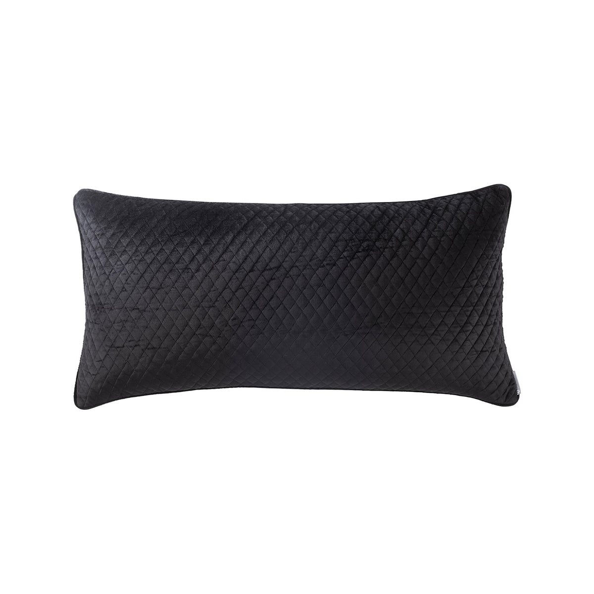 Valentina Black Large Rectangle Pillow by Lili Alessandra | Fig Linens