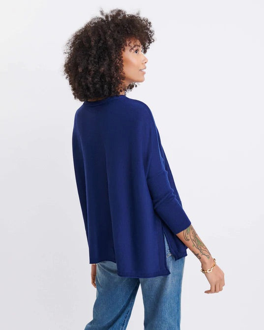 Back - Catalina Deepwater Sweater by Mer Sea | Fig Linens