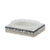 Fig Linens - Biarritz Silver Bath Accessories by Mike + Ally - Soap Dish