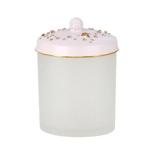 Fig Linens - Valencia Bath Accessories by Mike + Ally - Cotton ball Jar