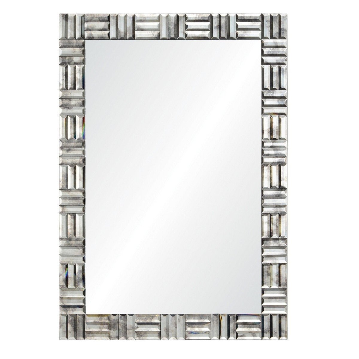 Antiqued Mirror Framed Mirror by Suzanne Kasler | Fig Linens