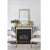 Fig Linens - Mirror Home Antiqued Mirror Framed Mirror with Gold Inlay by Suzanne Kasler - Lifestyle