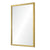 Fig Linens - Mirror Home - Burnished Brass Wall Mirror by Suzanne Kasler - Side