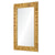 Fig Linens - Mirror Home Hand Carved Distressed Gold Leaf Mirror by Suzanne Kasler - Side