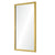 Fig Linens - Mirror Home - Tall Burnished Brass Wall Mirror by Suzanne Kasler - Side
