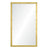 Tall Burnished Brass Wall Mirror by Suzanne Kasler | Fig Linens