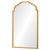 Fig Linens - Arc de Triomphe Gold Mirror by Barclay Butera | Mirror Image Home - Side