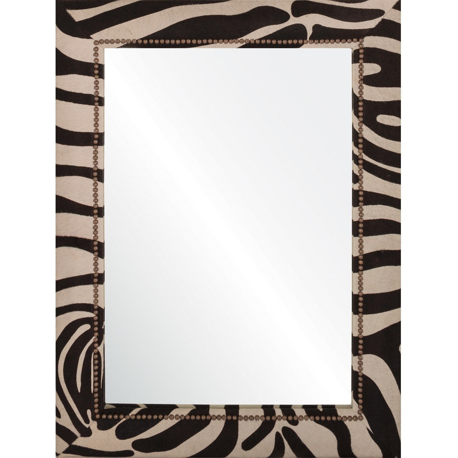 Mirror Image Home - Sahara Cream & Espresso Mirror | Fig Linens