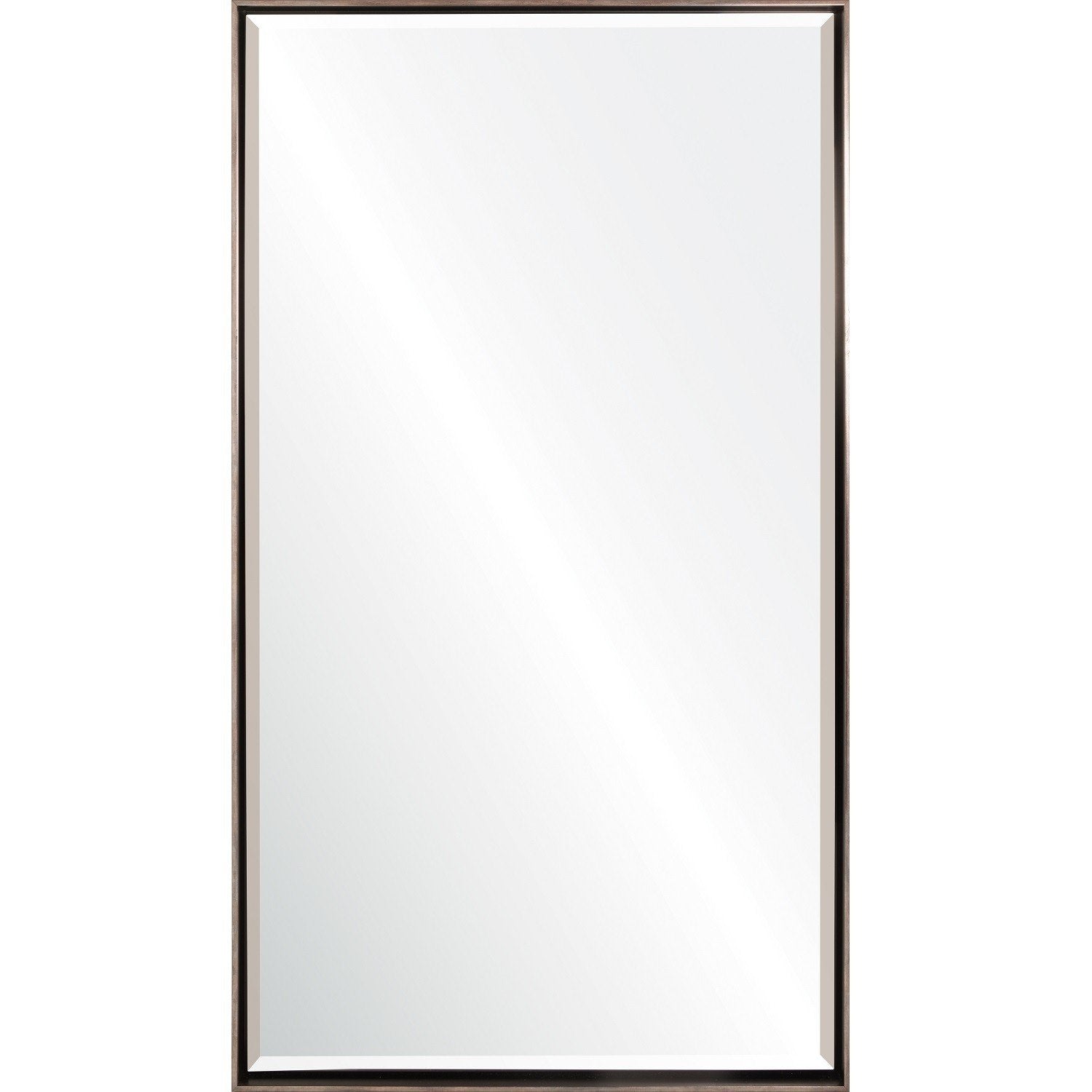 Mirror Image Home - Dalton Alloy Gunmetal Mirror by Barclay Butera | Fig Linens