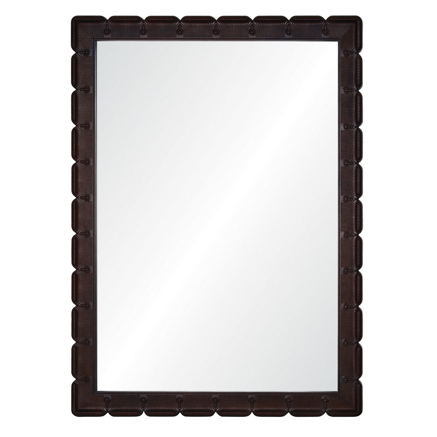 Mirror Image Home - Darcy Dark Mahogany Mirror by Bunny Williams | Fig Linens