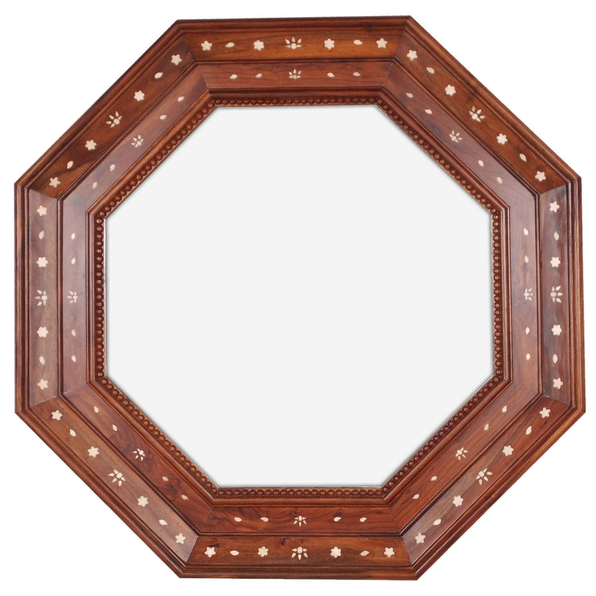 Mirror Image Home - Magellan Rosewood &amp; Bone Mirror by Michael S. Smith | Fig Linens