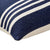 Mar Blue & Ivory Striped Pillows by Mode Living | Fig Linens