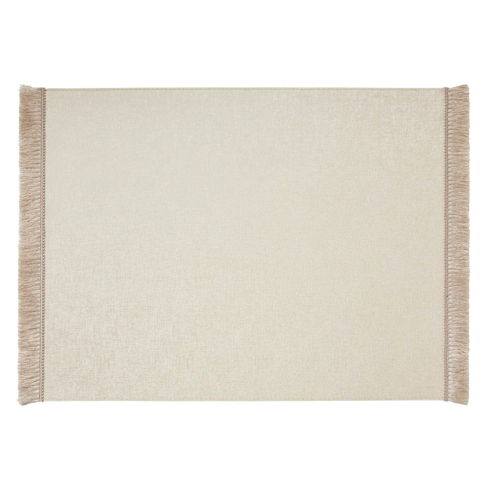 Aurora Ivory Placemats by Mode Living | Fig Linens