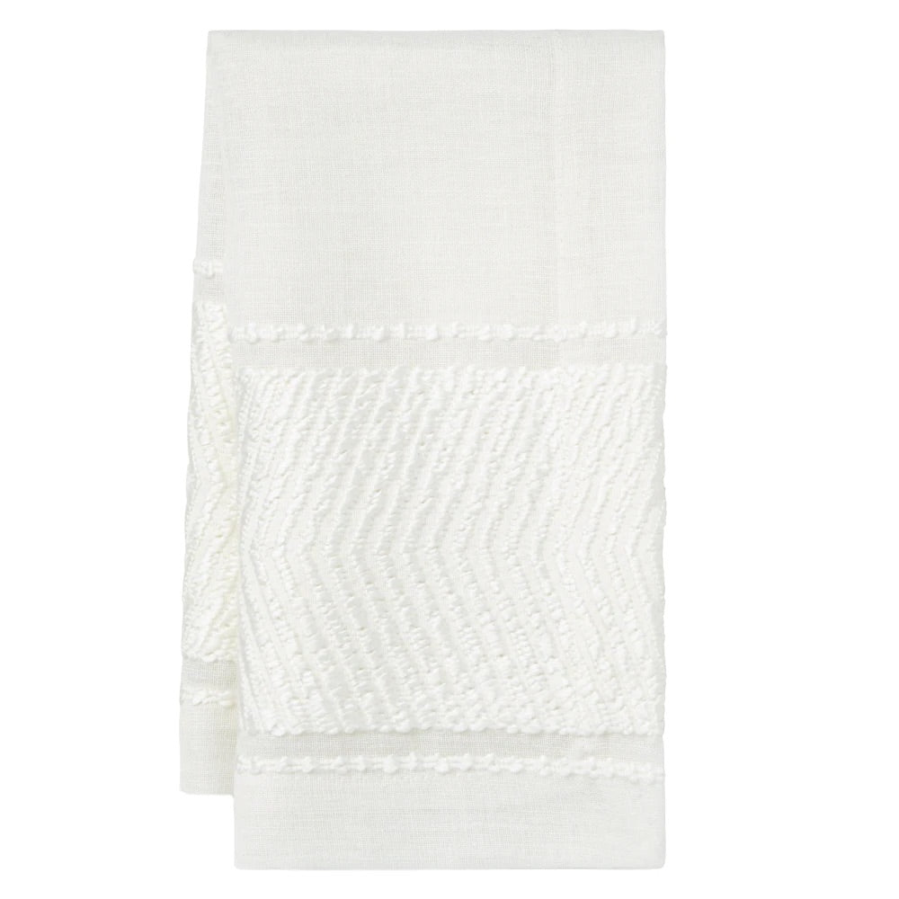 Ivory Napkin - Bianca Table Linens by Mode Living | Fig Linens 
