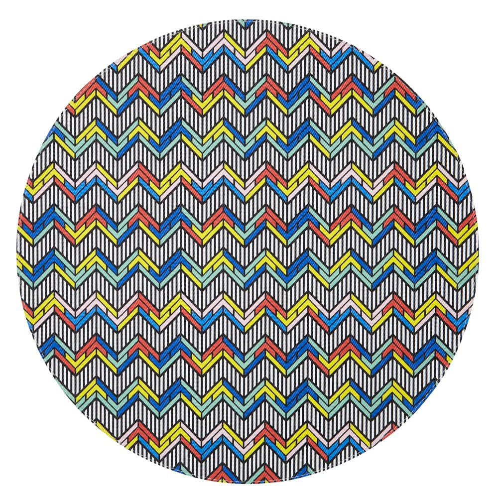 Cabo Round Reversible Placemats by Mode Living | Fig Linens
