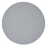 Front  - Chic Denim Blue & Grey Reversible Round Placemats by Mode Living