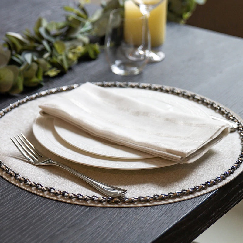 Coco Round Placemats by Mode Living | Fig Linens