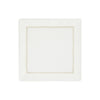 Beige and White Dolce Cocktail Napkins by Mode Living | Fig Linens