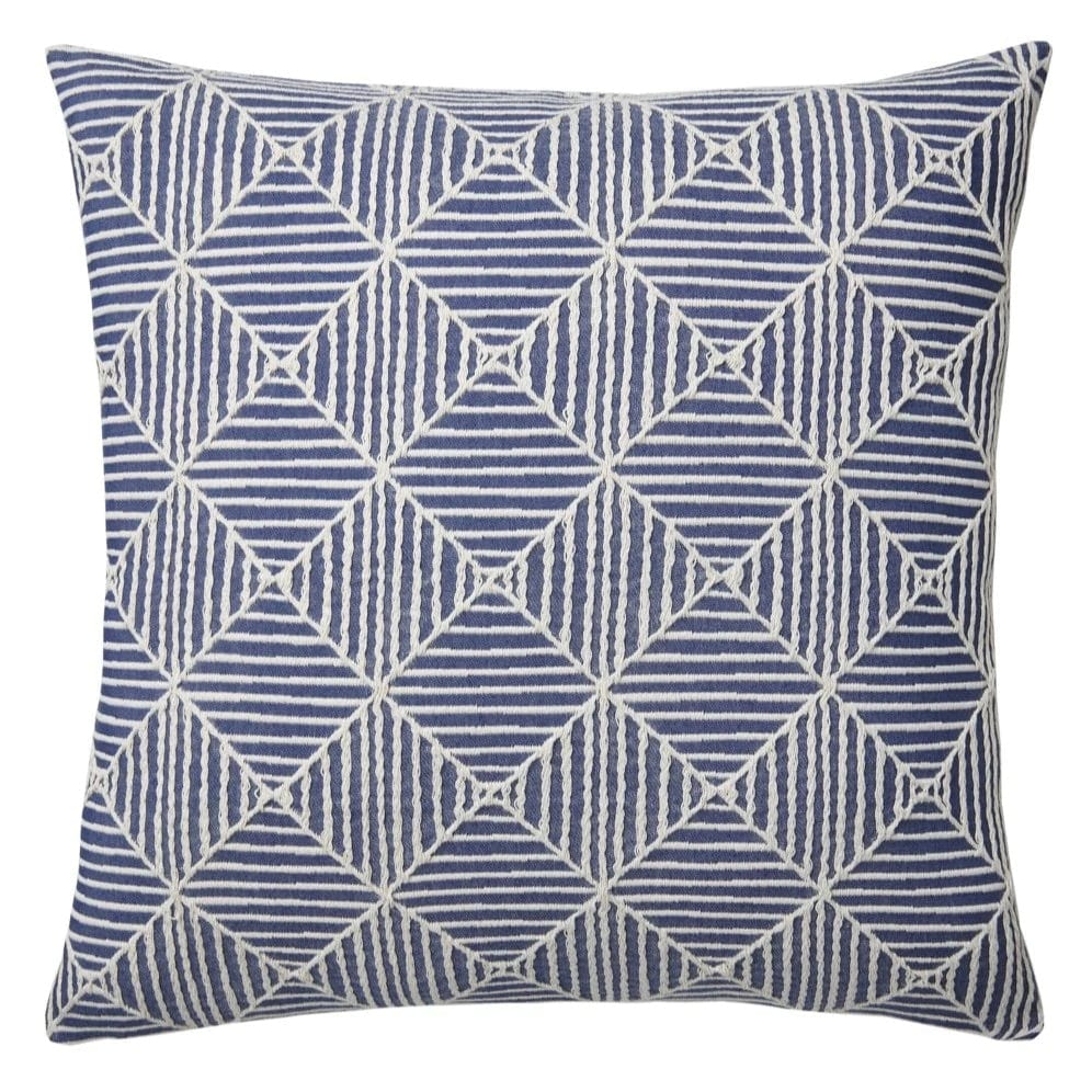 Mar Blue &amp; White Decorative Pillow by Mode Living | Fig Linens