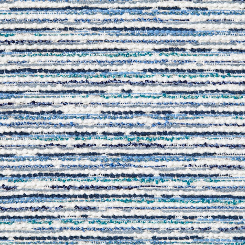 Closeup - Mar Blue Tassel Pillow by Mode Living | Fig Linens