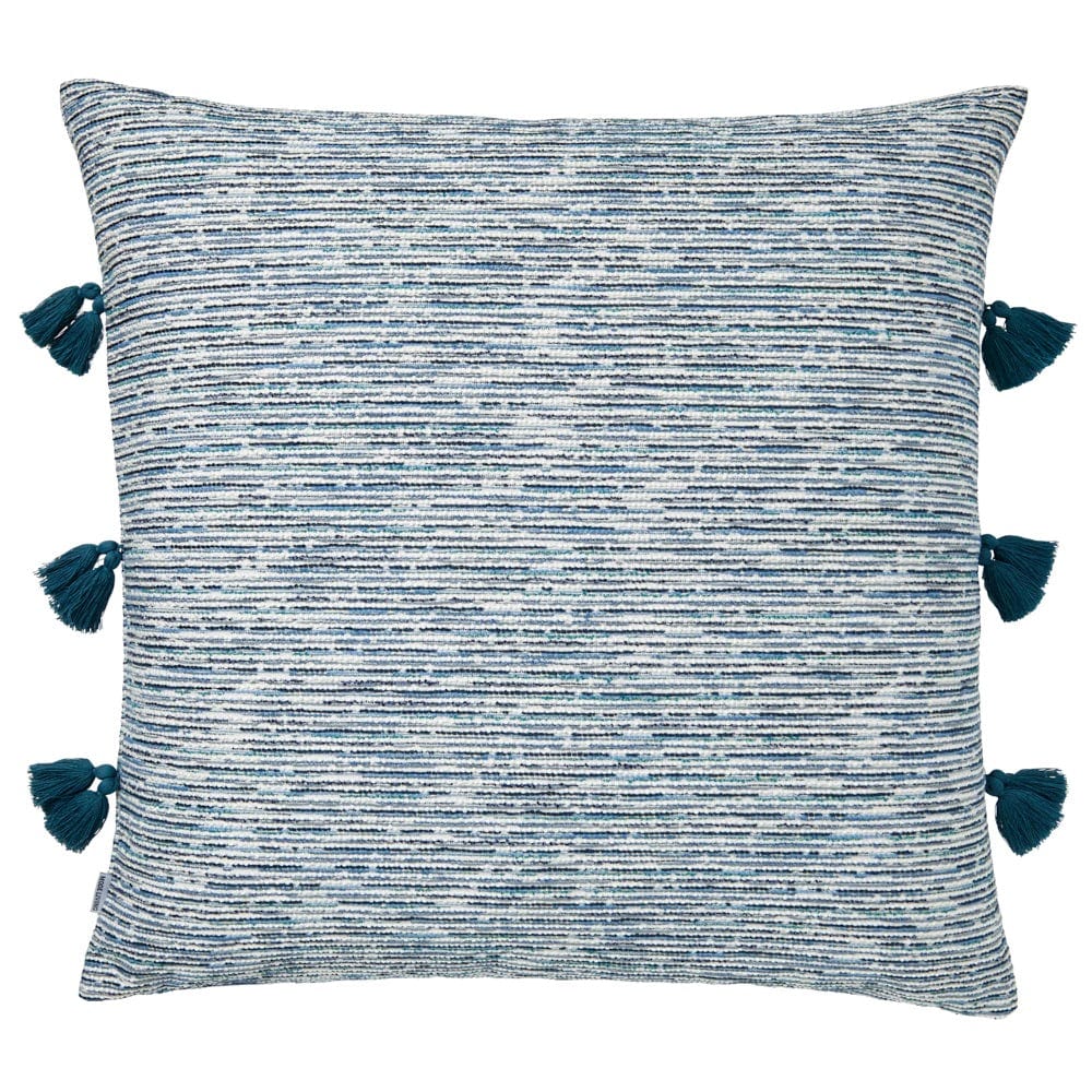 Mar Blue Tassel Pillow by Mode Living | Fig Linens