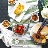 Lifestyle - Maya Green Table Runner by Mode Living | Fig Linens