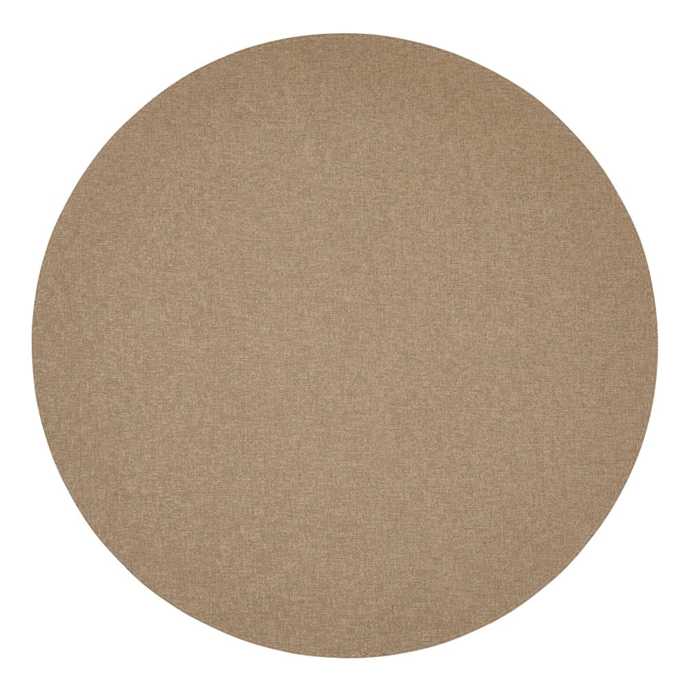 Set of 4 Notte Milky & Bronze Round Placemats by Mode Living | Fig Linens